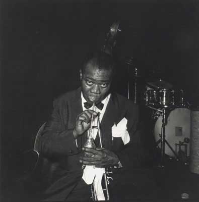 Louis Armstrong  - Buenos Aires 1957 - copyright Lisl Steiner